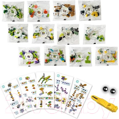 Изображение товара Конструктор QBRIX Kids Мир букашек