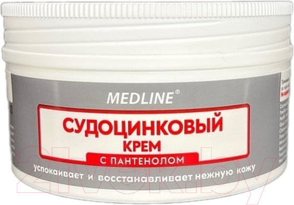 Изображение товара Крем детский Medline Судоцинковый с пантенолом (80г)