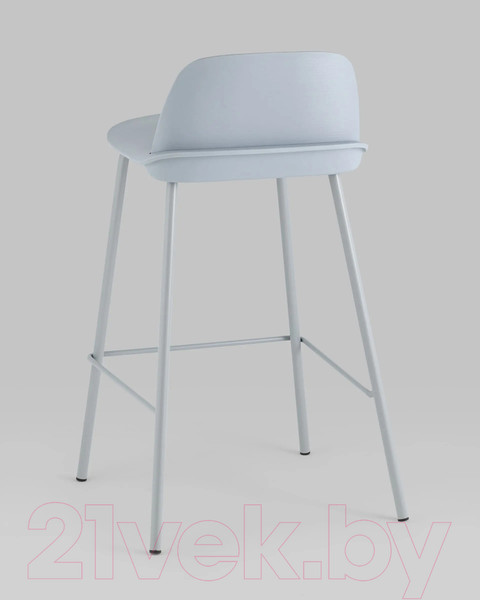 Изображение товара Стул барный Stool Group Mist полубарный (серо-голубой)