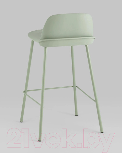 Изображение товара Стул барный Stool Group Mist полубарный (серо-зеленый)