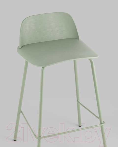 Изображение товара Стул барный Stool Group Mist полубарный (серо-зеленый)