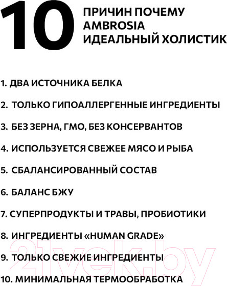 Изображение товара Сухой корм для кошек Ambrosia Grain Free для стерилизов., свежая форель и кролик / U/ACTR1.5 (1.5кг)