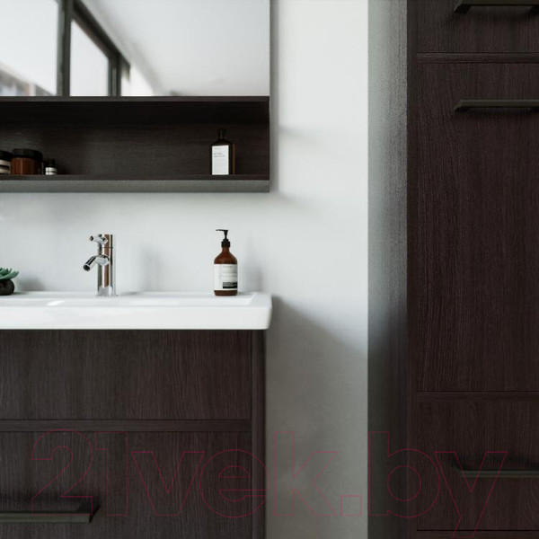 Изображение товара Тумба под умывальник Бриклаер Чили 80 (венге)