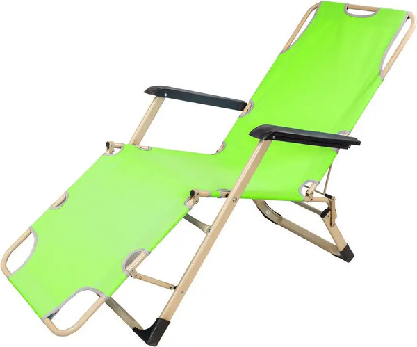 Изображение товара Складной шезлонг ISMA С зонтиком ISMA-FG-HY-8009Z (56709)
