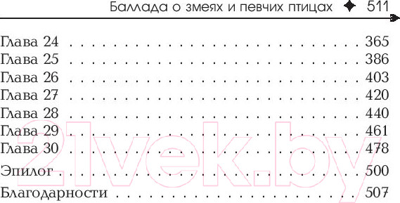 Изображение товара Книга АСТ Баллада о змеях и певчих птицах (2023) (Коллинз С.)