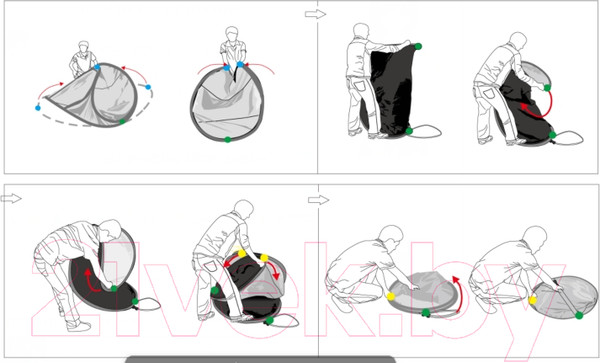 Изображение товара Палатка ZEZ Sport SAM-2M