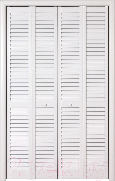 Изображение товара Дверь межкомнатная РСП Жалюзийная 120.8x200.5 (белый)