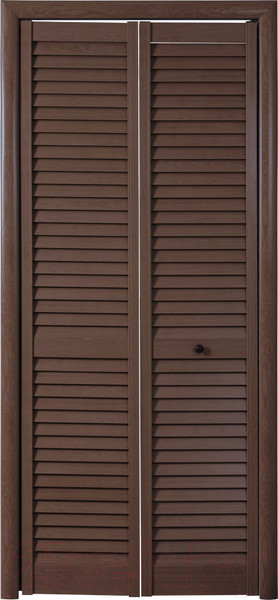 Изображение товара Дверь межкомнатная РСП Жалюзийная 50.3x200.5 (венге)