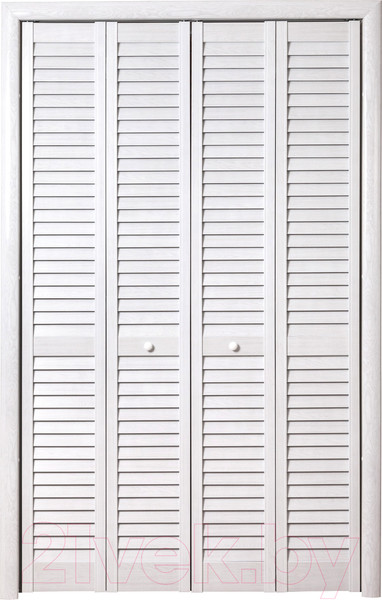 Изображение товара Дверь межкомнатная РСП Жалюзийная 100.8x200.5 (серый ясень)