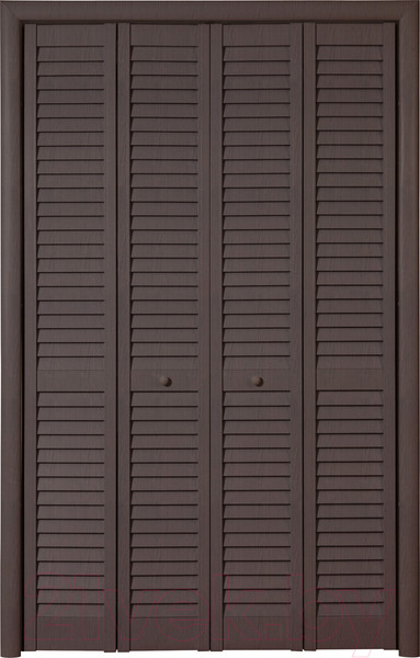 Изображение товара Дверь межкомнатная РСП Жалюзийная 100.8x200.5 (венге)