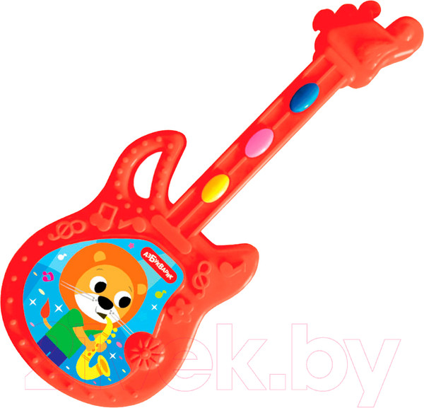 Изображение товара Музыкальная игрушка Азбукварик Моя первая гитара / 3156 (красный)