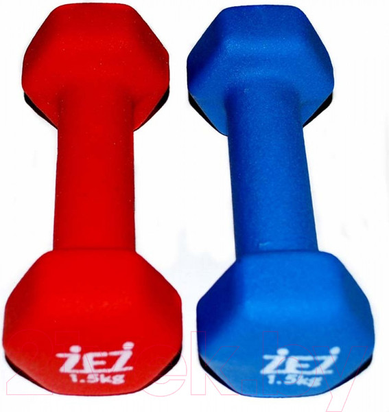 Изображение товара Гантель ZEZ Sport 1.5kg-N