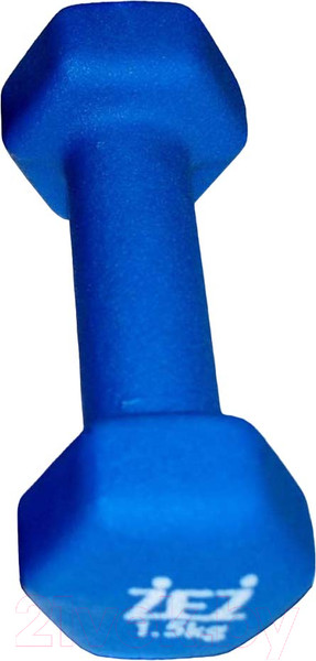 Изображение товара Гантель ZEZ Sport 1.5kg-N