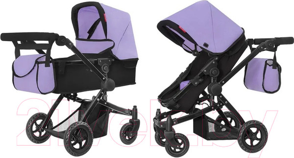 Изображение товара Коляска для куклы Carrello Maestro 2 в 1 (Purple)
