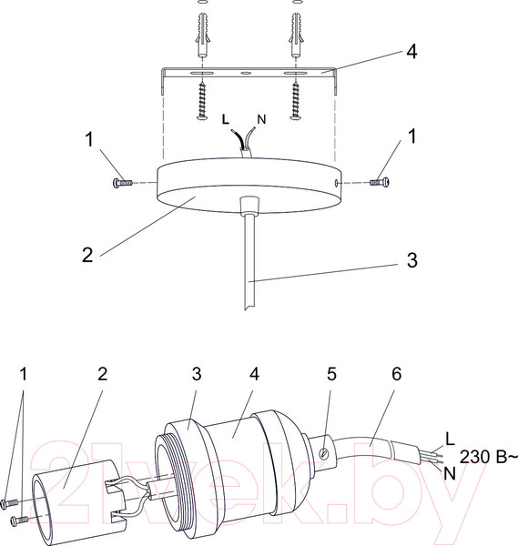 Изображение товара Электропатрон IEK EPA12-04-02-K22 (золото)
