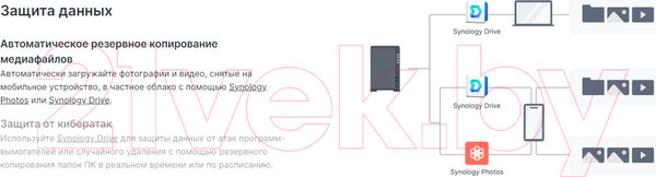 Изображение товара NAS сервер Synology DS223j