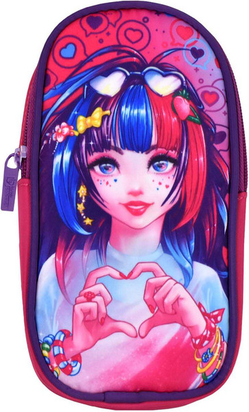 Изображение товара Пенал Феникс+ Девушка с сердцем / 61279