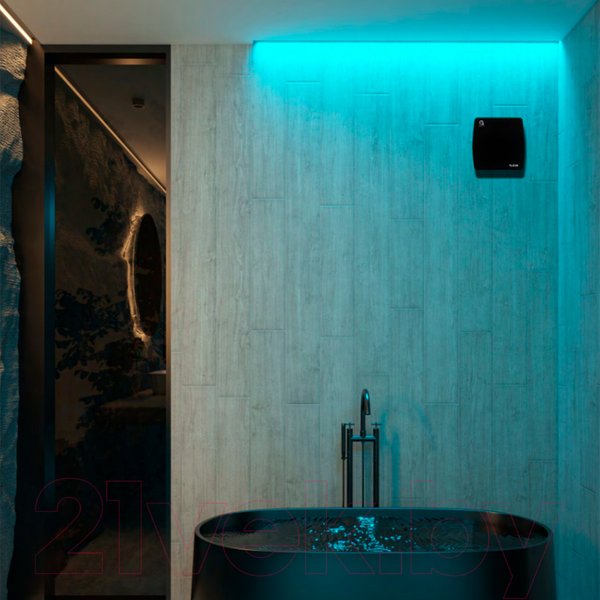 Изображение товара Вентилятор накладной Vakio Smart EF-150 (черный)