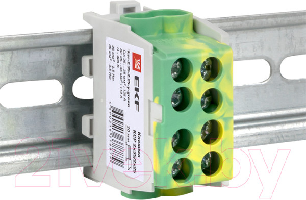 Изображение товара Клемма EKF PROxima ksr-2.35-2.25-y-Green