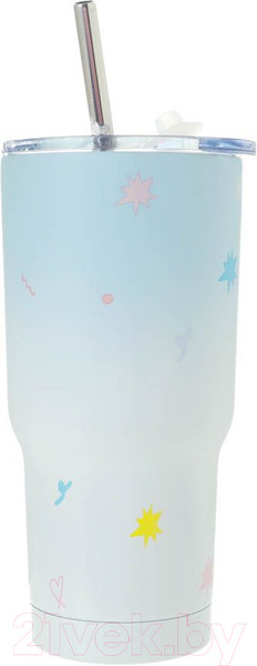 Изображение товара Многоразовый стакан Miniso HoHo Bear Summer Sparkling Ice Series / 5555
