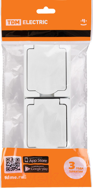 Изображение товара Розетка TDM Вуокса SQ1803-1009 (белый)