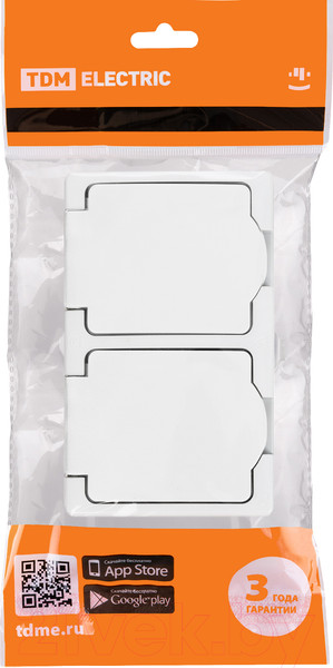 Изображение товара Розетка TDM Вуокса SQ1803-1008 (белый)