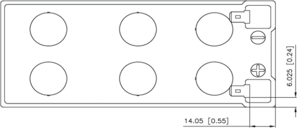 Изображение товара Аккумуляторная батарея CSB GP 1272 F2 25W 12V/7.2Ah