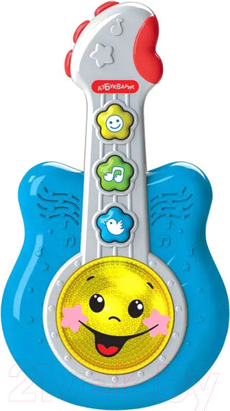 Изображение товара Музыкальная игрушка Азбукварик Гитара / 2802 (синий)