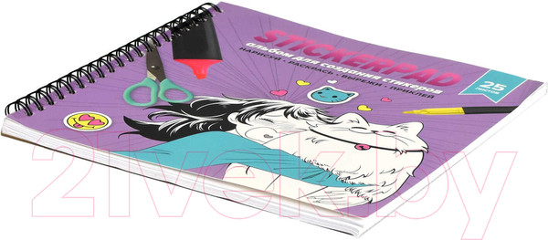 Изображение товара Стикербук Феникс+ Для создания стикеров. Манга / 65018