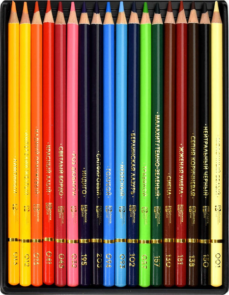 Изображение товара Набор цветных карандашей Феникс+ Классик / 64097 (18цв)