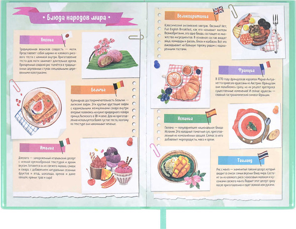 Изображение товара Записная книжка Феникс+ Для кулинарных рецептов. Зверюшка / 61767