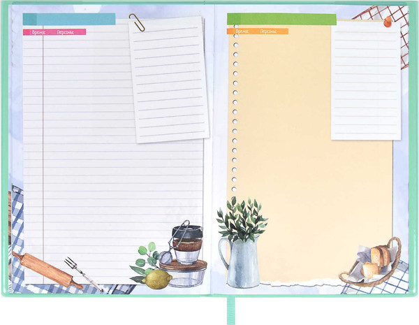 Изображение товара Записная книжка Феникс+ Для кулинарных рецептов. Зверюшка / 61767