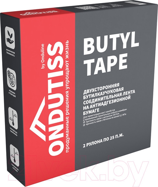 Изображение товара Гидроизоляционная лента Onduline Ondutiss Butyl Tape / 52050_RUS1 (50м)