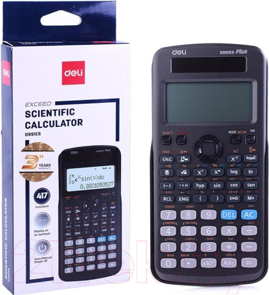 Изображение товара Калькулятор Deli Ultimate / ED991ES (черный)