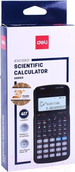 Изображение товара Калькулятор Deli Ultimate / ED991ES (черный)