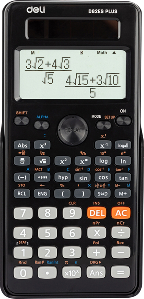 Изображение товара Калькулятор Deli Ultimate / ED82ES (черный)