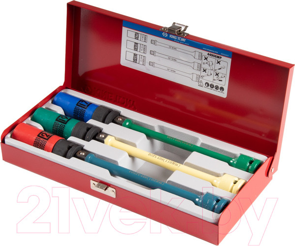 Изображение товара Набор головок слесарных King TONY 44906MP