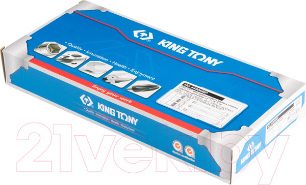 Изображение товара Набор головок слесарных King TONY 44906MP