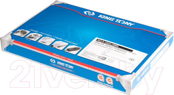 Изображение товара Набор ключей King TONY 9-102A15MR