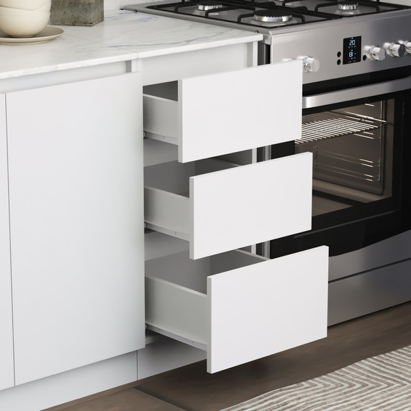 Изображение товара Кухонный гарнитур Артём-Мебель Мэри СН-114 ДСП 1.4м (белый)