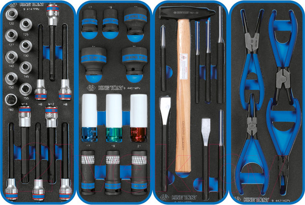 Изображение товара Универсальный набор инструментов King TONY Glory / 934-152MRV