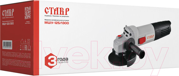 Изображение товара Угловая шлифовальная машина Ставр МШУ-125/1300