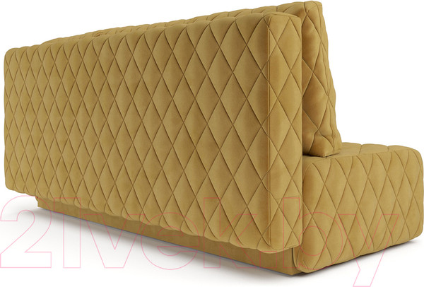 Изображение товара Диван Mebel-Ars Еврокнижка Роял (Cabrio 27 желтый)