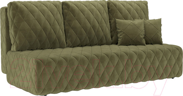 Изображение товара Диван Mebel-Ars Еврокнижка Роял (Cabrio 29 зеленый)