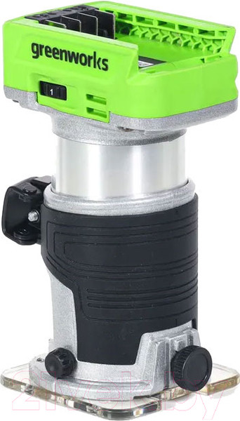 Изображение товара Фрезер Greenworks GD24RO бесщеточный 24V / 3502507 (без АКБ и ЗУ)