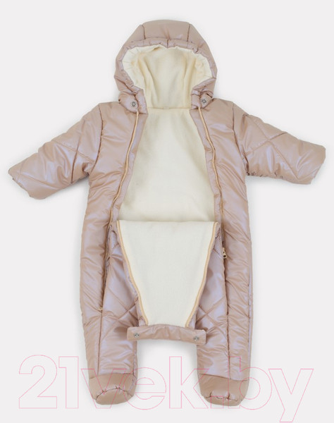 Изображение товара Комбинезон прогулочный детский Rant Shine / 160-62 (Beige, р.62)