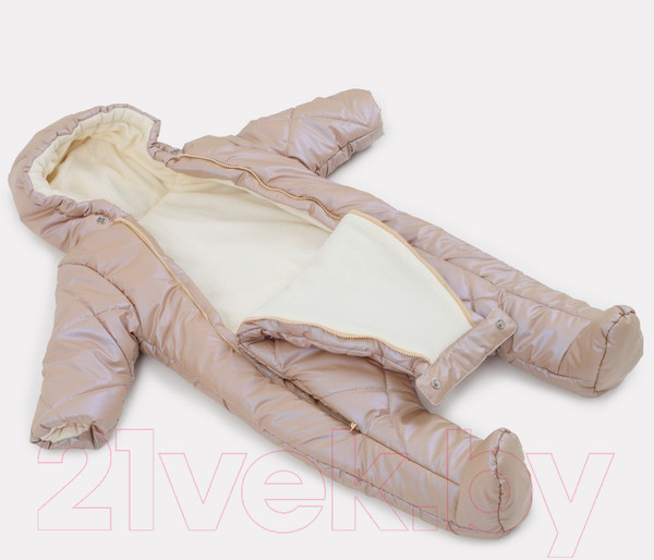 Изображение товара Комбинезон прогулочный детский Rant Shine / 160-68 (Beige, р.68)