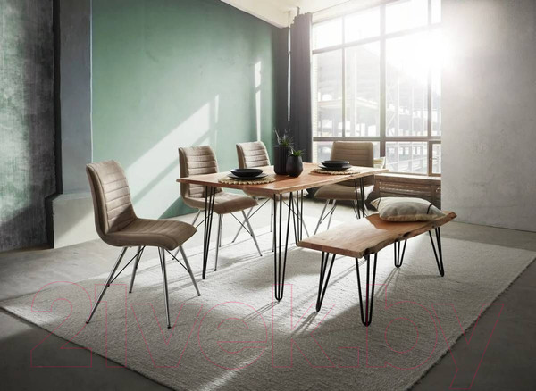 Изображение товара Обеденный стол Dipriz Ricket / Д.7273-11 (дуб/масло)