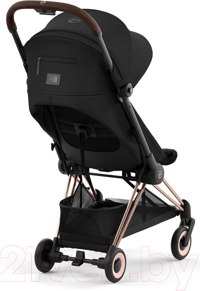 Изображение товара Детская прогулочная коляска Cybex Coya Rosegold (Sepia Black)