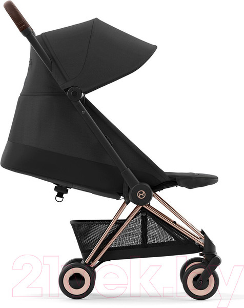 Изображение товара Детская прогулочная коляска Cybex Coya Rosegold (Sepia Black)